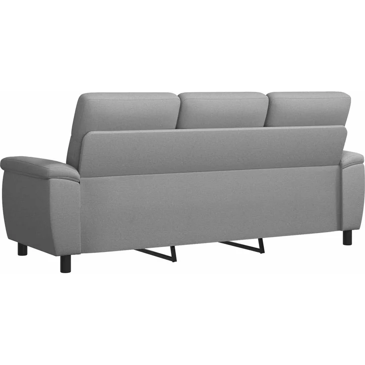 vidaXL Sofa Hellgrau 214 x 90 x 95 cm Stoff 42040964 – Bild 4
