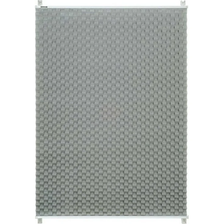 K-home Klemmfix Plissee 3D-Effekt Grau 30x130 cm – Bild 4