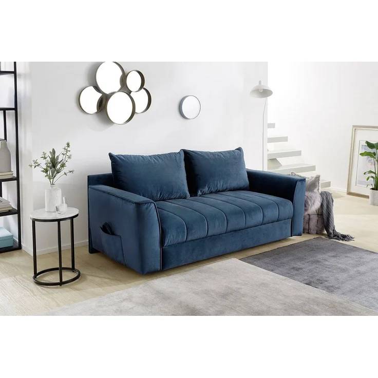 Jockenhöfer Gruppe Schlafsofa Rick, Platzsparendes Sofa mit Gästebettfunktion, Federkernpolsterung – Bild 1