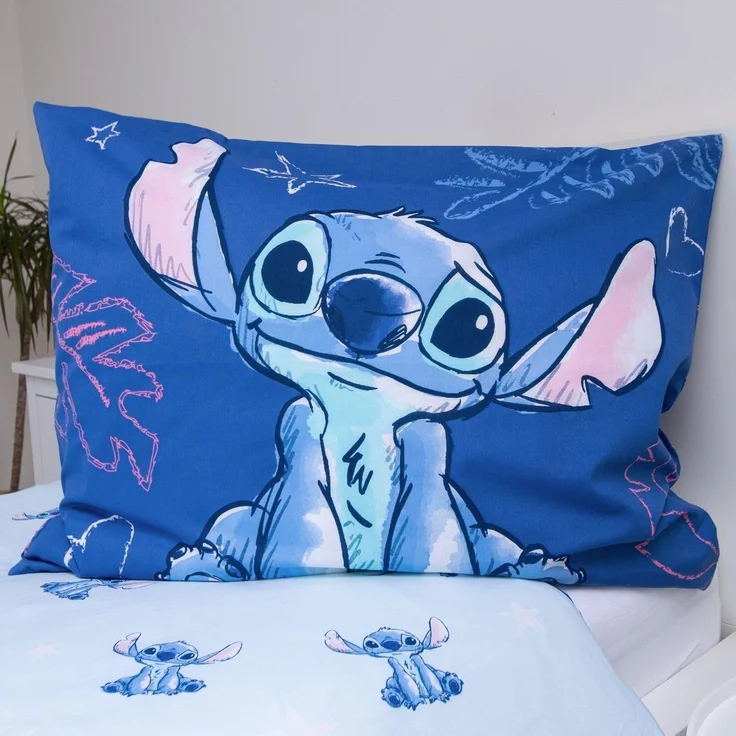 Disney Lilo & Stitch Bettwäsche Aloha Design 140x200 cm 70x90 cm Baumwolle – Bild 2