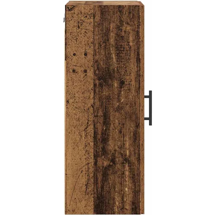 vidaXL Wandschrank Altholz 34,5 x 34 x 90 cm Holzwerkstoff 882613 – Bild 7