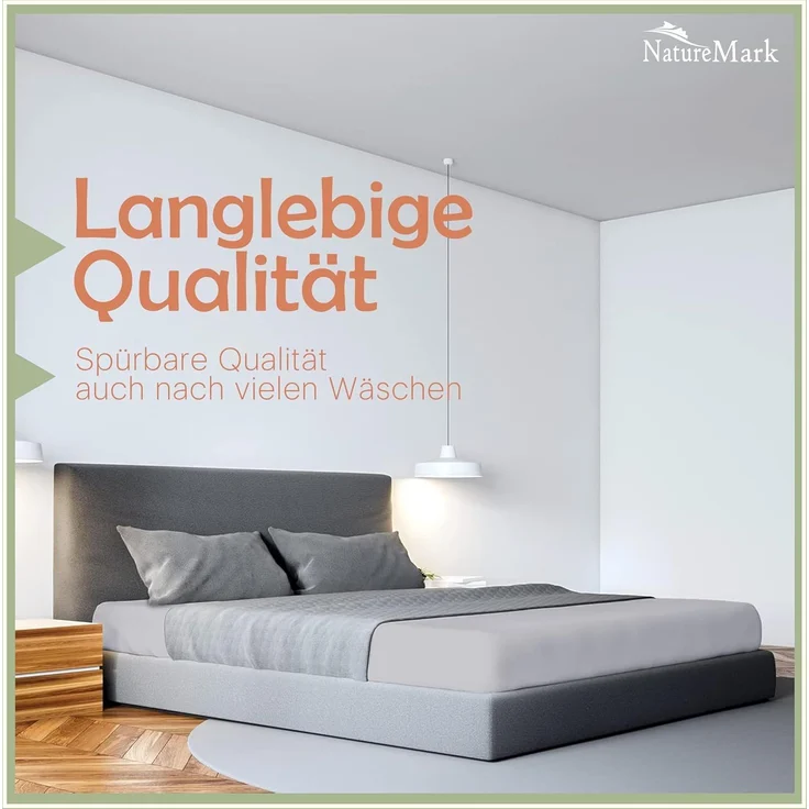 NatureMark Waschhandschuh Waschhandschuhe 500 gsm (10er-Set), 100% Baumwolle (10-St), Premium Frottier Waschhandschuhe, 15x21cm, Rot – Bild 4