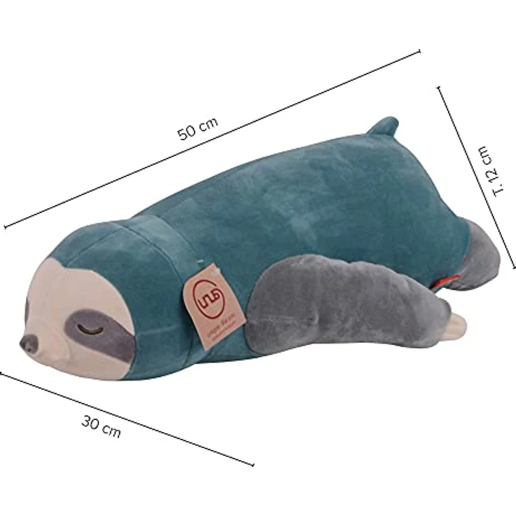UNUS HOME Aufbewahrungsbox Faultier Kissen (1 St, 50 cm), Lagerungskissen Stillkissen Kissen für Kinder Dekoration extrem weich – Bild 8