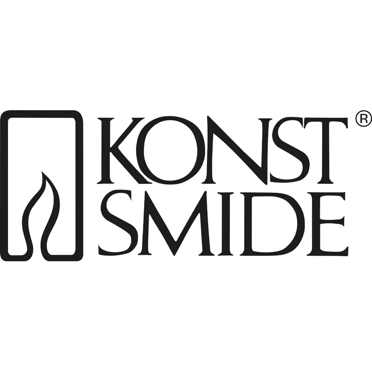 KONSTSMIDE Wandleuchte Brindisi Glas Mattschwarz 434032 – Bild 7