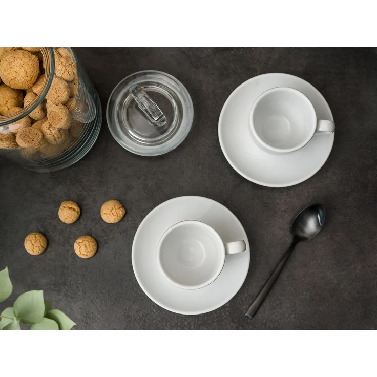 Bistrot Weiss, Espresso Set 8-tlg (mo) – Bild 5