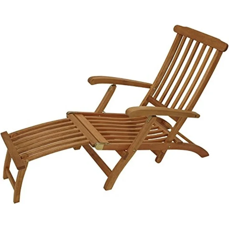 Deckchair MAINE klappbar, Eukalyptus geölt,