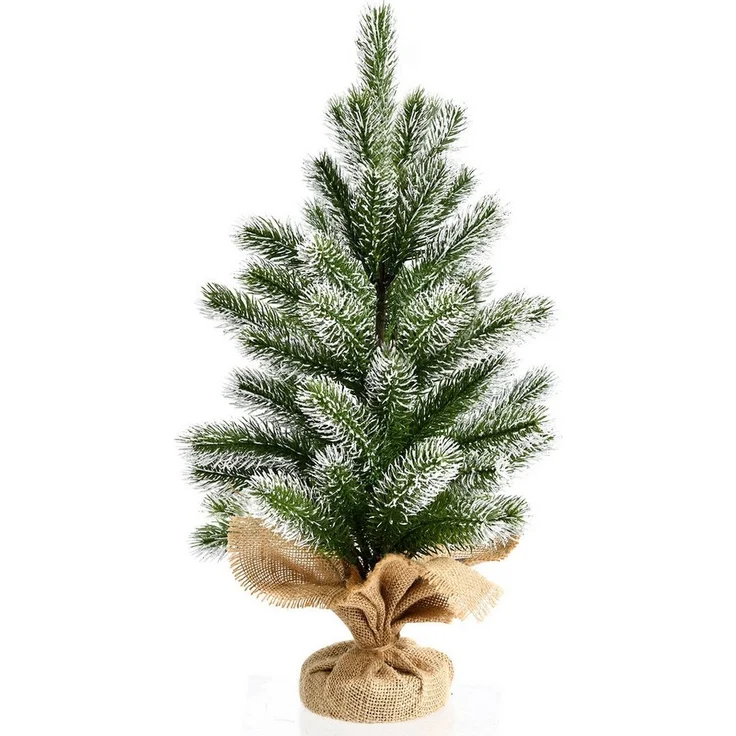 COSTWAY Künstlicher Weihnachtsbaum, 50cm, mit 55 Zweigen und Sockel – Bild 5