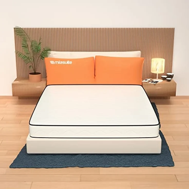 MiaSuite Matratze Memory 160x195, Höhe 20 cm - 100% Made in Italy - Antiallergisch, Antibakteriell, Antimilbe - Orthopädisch, Medizinisches Gerät | Primavera – Bild 1