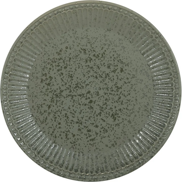 Greengate Frühstücksteller Alice Frühstücksteller olive green 23cm – Bild 1
