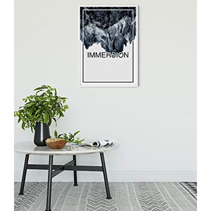 Komar Immersion Steel Wandbild, Fotoposter ohne Rahmen, 40 x 50 cm, hochwertige Druckqualität auf Premium-Papier, für Wohnzimmer und Schlafzimmer – Bild 2