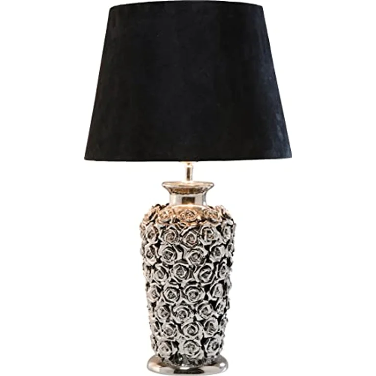 KARE Design Tischleuchte Rose Silber 57cm 33215 – Bild 2