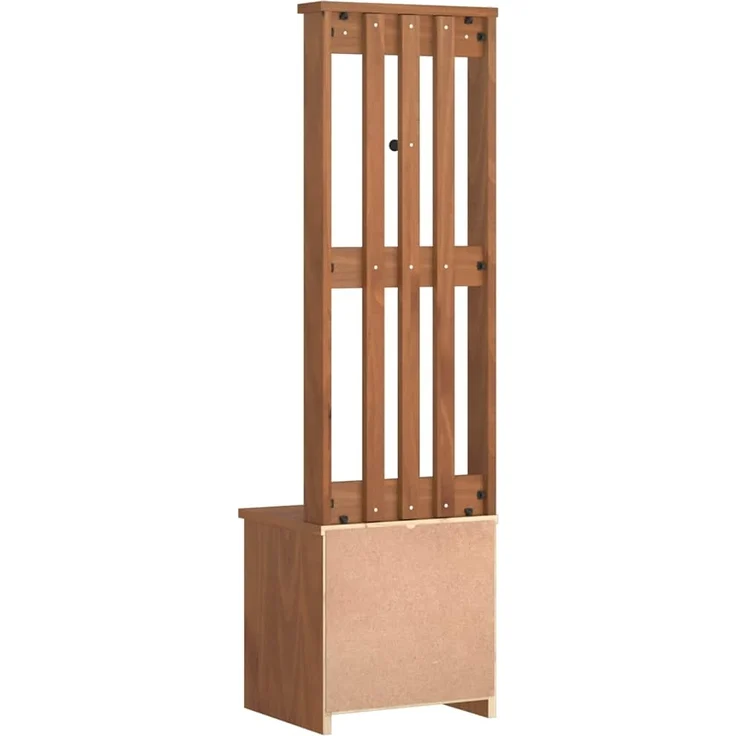 vidaXL Garderobenständer SANDNES 45x40x159,5 cm Massivholz Kiefer 4010481 – Bild 7