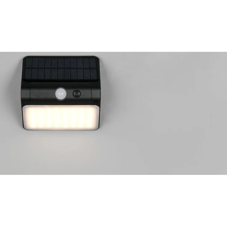 Solar Wandleuchte OLINDA außen mit Bewegungsmelder, Breite 12cm – Bild 3