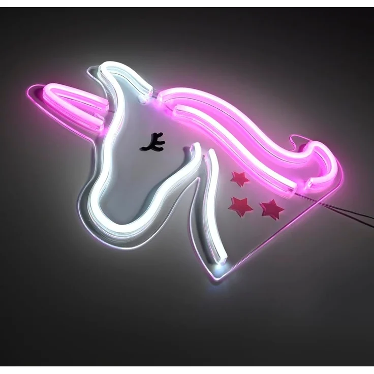 Just light LED Dekoleuchte Unicorn 33 x 1,5 x 33 cm – Bild 8