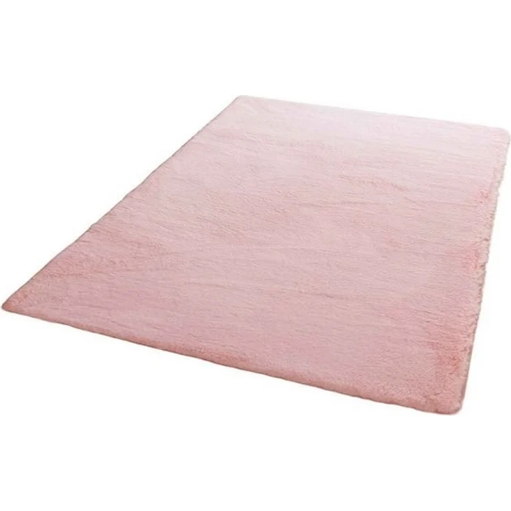 Vimoda Teppich Fellteppich Kunstfell Teppich Imitat in Rose Dicht Flauschig, Rechteckig, Höhe: 30 mm, Einfarbig Läufer soft & weich – Bild 4