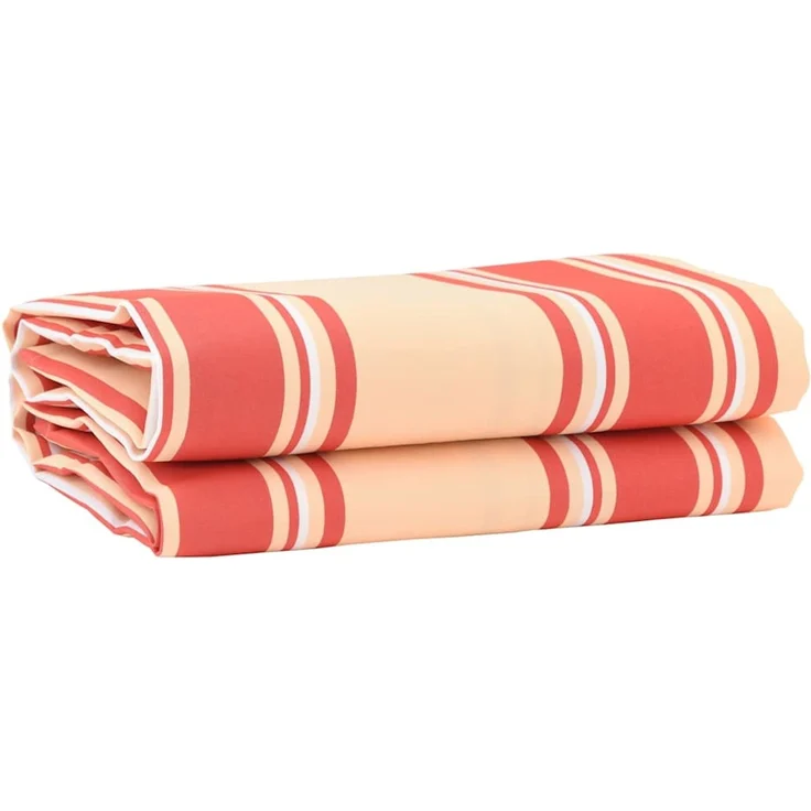vidaXL Markisenersatzstoff Gelb und Orange 1000 x 160 cm Polyester 42000821 – Bild 1