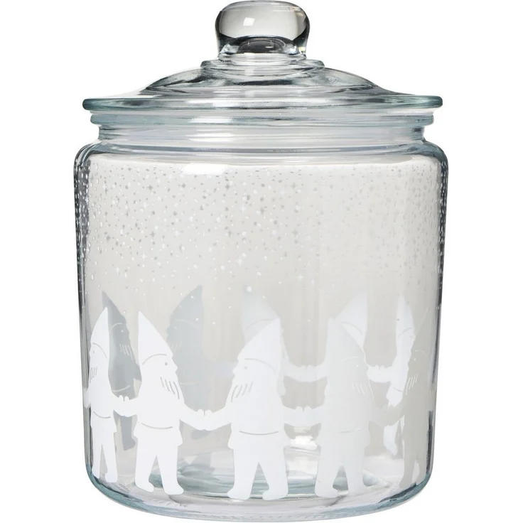 Ib Laursen - Vorratsglas Vorratsdose Plätzchendose 4 L Wichtelmännchen 06021-00 – Bild 1