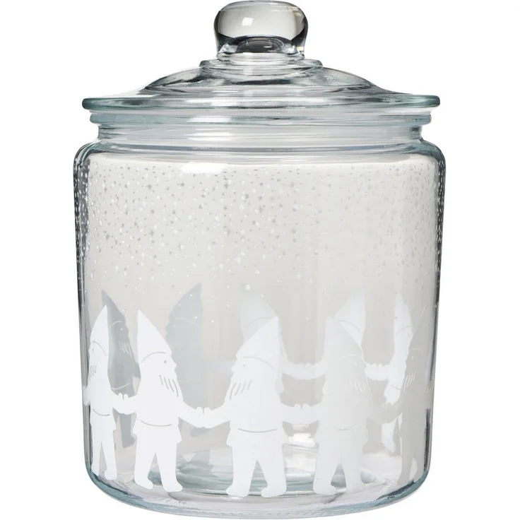 Ib Laursen - Vorratsglas Vorratsdose Plätzchendose 4 L Wichtelmännchen 06021-00