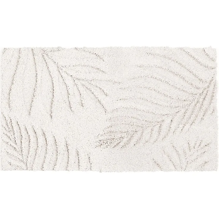 Badematte >FERYA< in natur, 100% Polyester MAGICSOFT - 100x60x1,8cm (LxBxH)