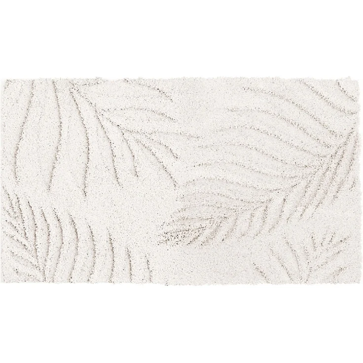 Badematte >FERYA< in natur, 100% Polyester MAGICSOFT - 100x60x1,8cm (LxBxH) – Bild 1
