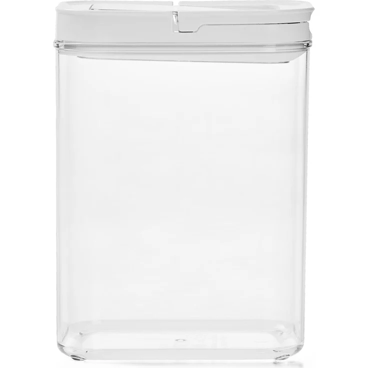 Homeware Vorratsdosen Set 8-tlg, Kunststoff klar, 22 x 31 x 13 cm, lebensmittelecht stapelbar – Bild 4