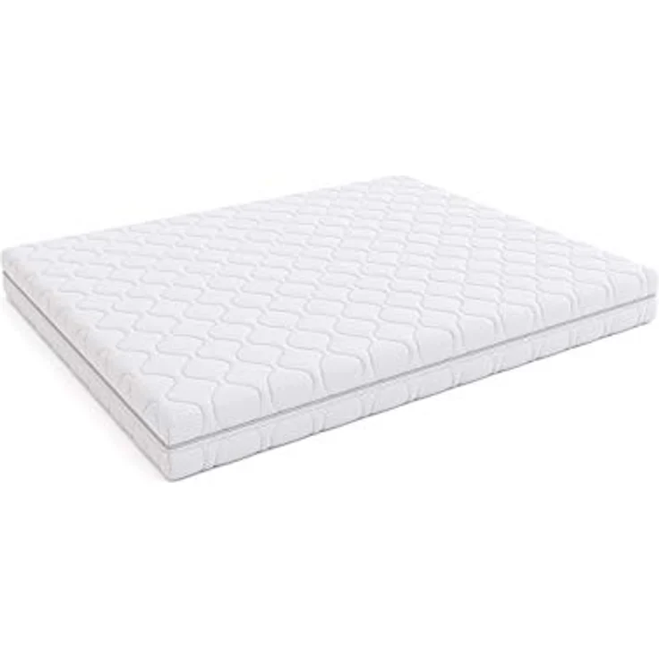 Amazon Basics Hochelastische Wendematratze, Mittel Fest (H3) und Fest (H4), 90 x 200 x 20 cm, Weiß – Bild 9