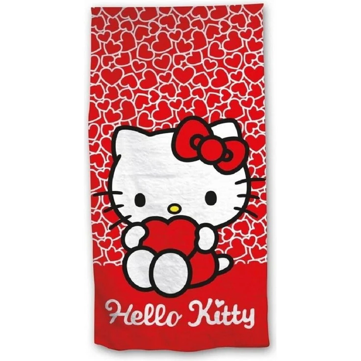Hello Kitty Strandtuch 140x70 cm Weiches Badehandtuch für Fans – Bild 4