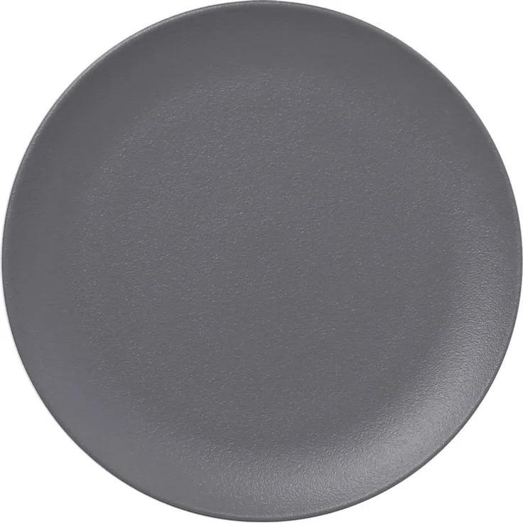 RAK Porcelain Neofusion stone grey Teller flach coupe Ø 26.7 cm / Ht. 2.7 cm