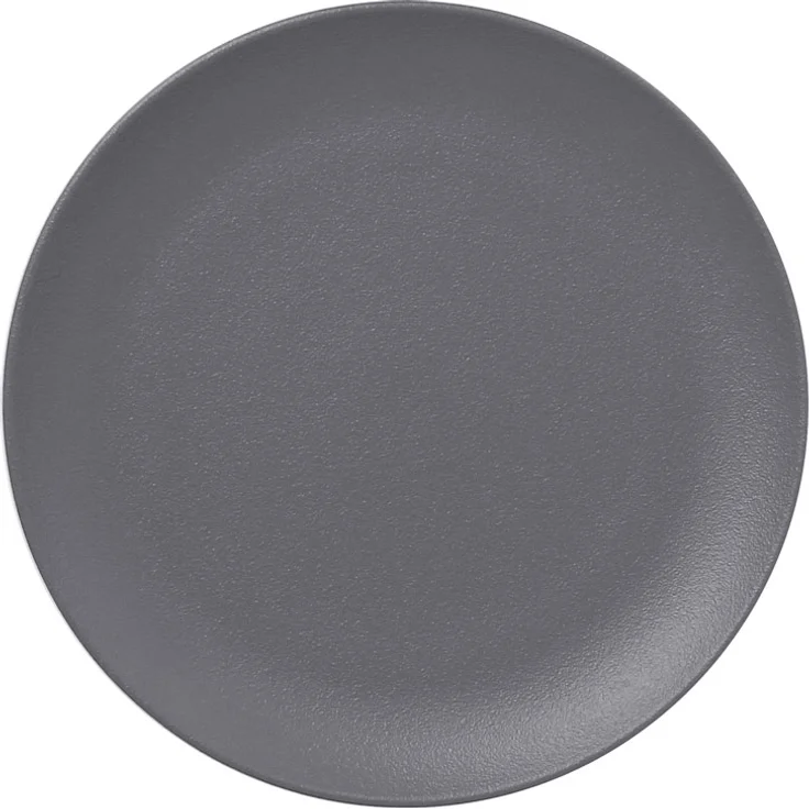 RAK Porcelain Neofusion stone grey Teller flach coupe Ø 26.7 cm / Ht. 2.7 cm