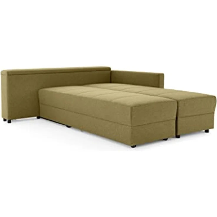 LOOKS by Wolfgang Joop Looks III Designer Sofa mit Boxspringfederung, Ecksofa mit Bettfunktion, braun, 287x229x77 cm – Bild 9
