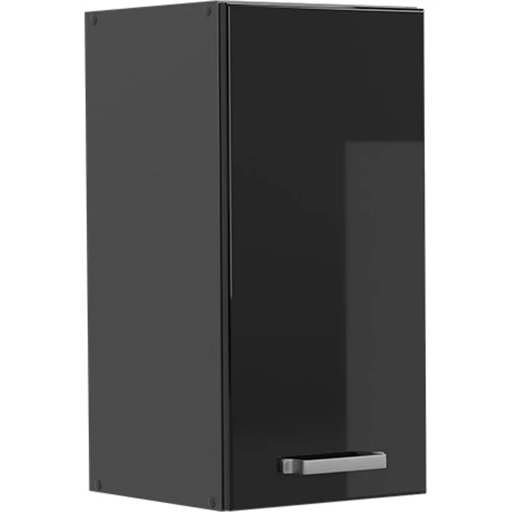 Hängeschrank R-Line Schwarz Hochglanz 30 cm Vicco – Bild 1