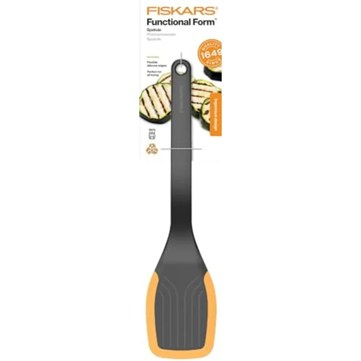 Fiskars Functional Form Pfannenwender mit Silikonkante, Pfannen Wender, Bratwender, 1027300 – Bild 8
