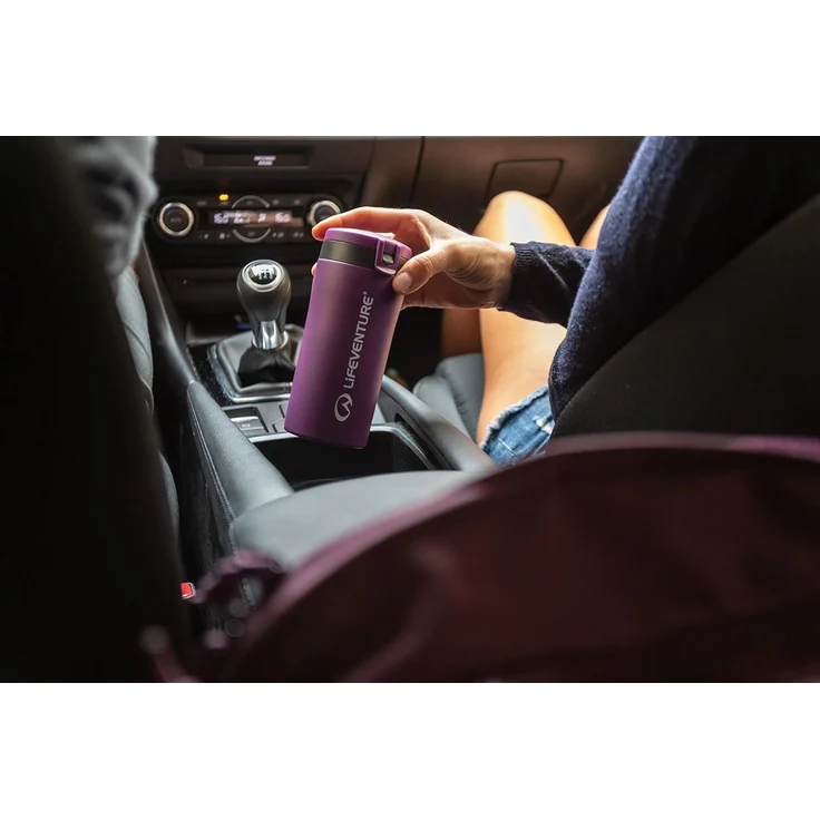 Lifeventure Flip-Top Thermobecher lila – Bild 6