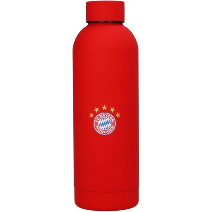 FC Bayern München Trinkflasche FC Bayern München I Edelstahlflasche I Trinkflasche I 0,5 l I Rot – Bild 2