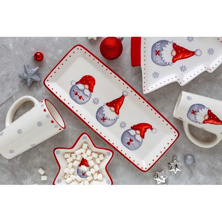 Weihnachtstassen 4er Set 60 cl, Weihnachtsgeschirr Tassen als Kaffeetassen, Glühweintassen oder Punschtassen für Weihnachten – Bild 3
