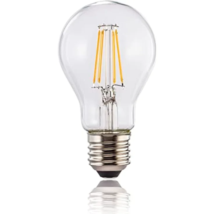 Xavax LED Lampe Tropfen E27, 806 lm Warmweiß (2700K), dimmbar, ersetzt 60W Glühlampe – Bild 2