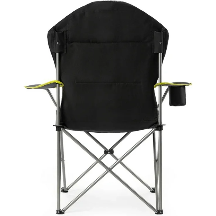 NILS NC3080 Campingstuhl – Klappbarer Outdoor-Stuhl Angelstuhl mit Tragetasche Grau – Bild 4
