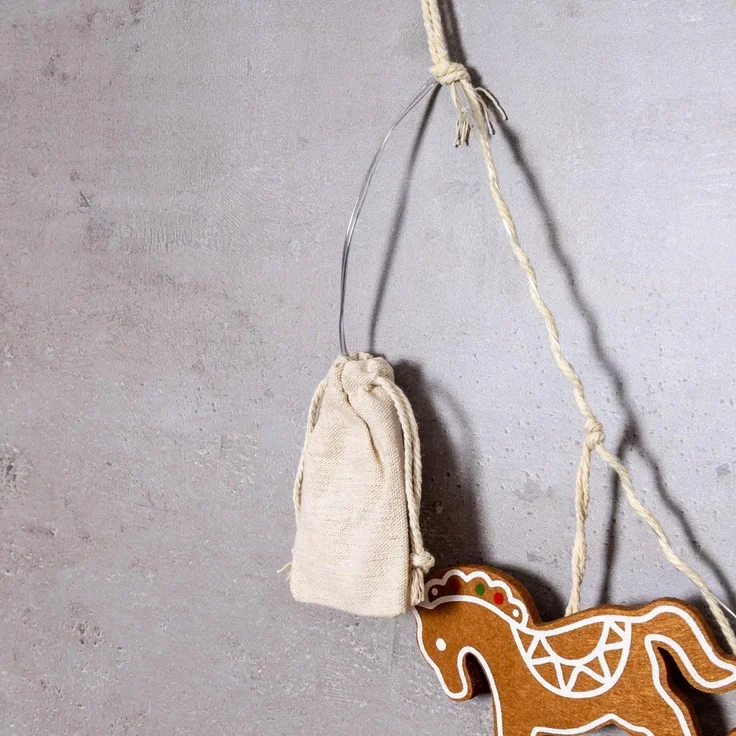 Levandeo® Lichterkette, LED Lichterkette Lebkuchen Figuren 160cm mit Timer Weihnachten – Bild 7
