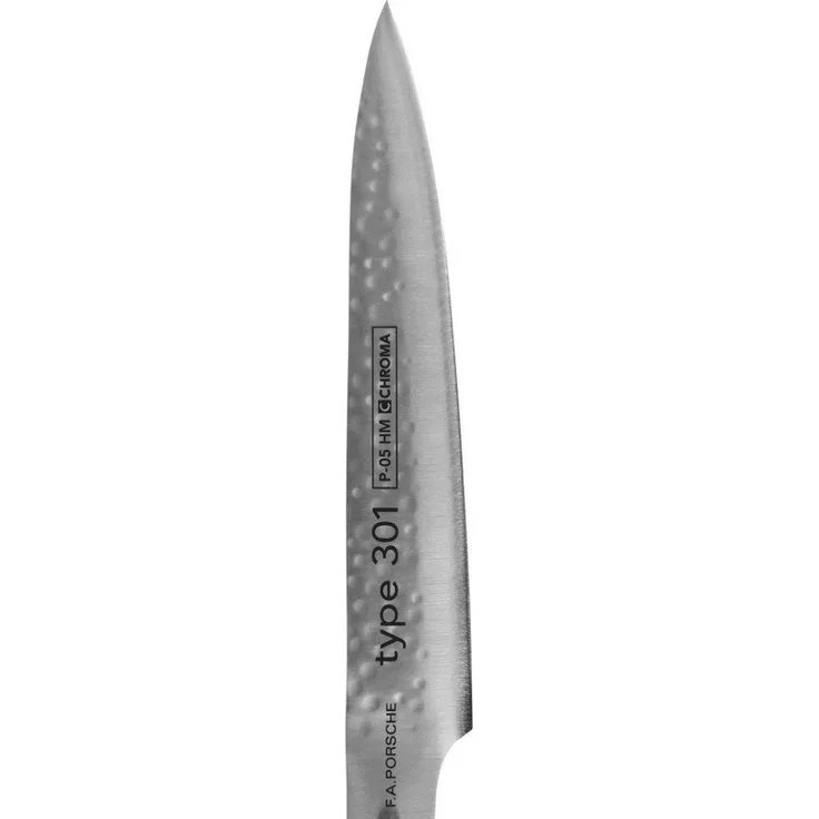 P-05 HM Chroma Type 301 Tranchiermesser mit Hammerschlagoptik