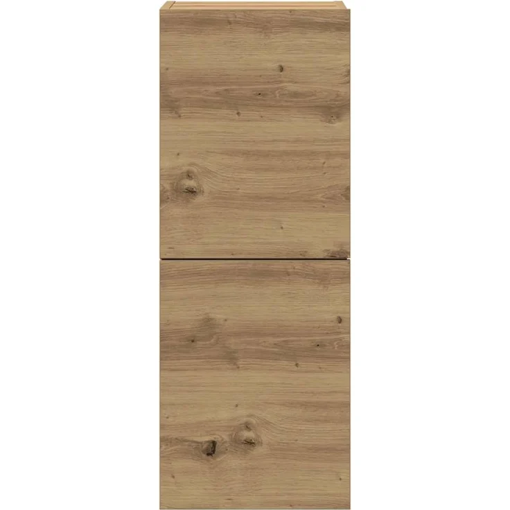 vidaXL 4-tlg. TV-Schrank-Set Wandmontage Artisan-Eiche Holzwerkstoff 3329018 – Bild 6