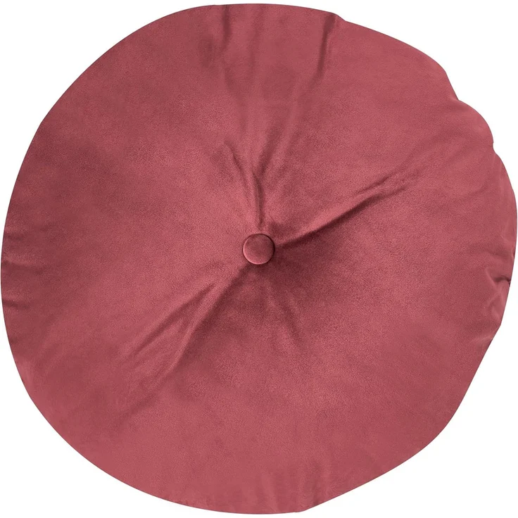 Sofa 3-Sitzer SKIEN Samtstoff Dunkelrot – Bild 9