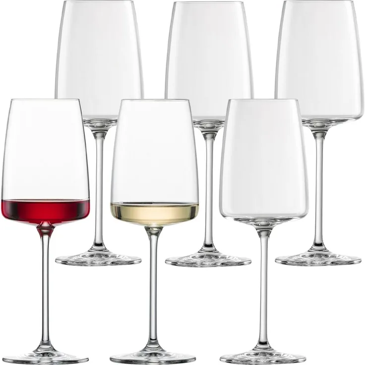 Zwiesel Glas VIVID SENSES leicht & frisch Weinglas 6er Set - Ama