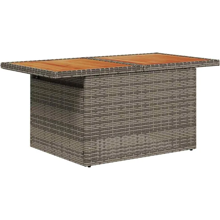 vidaXL Garten Essgruppe mit Kissen 6 pcs Grau und Marineblau 3349716 – Bild 7