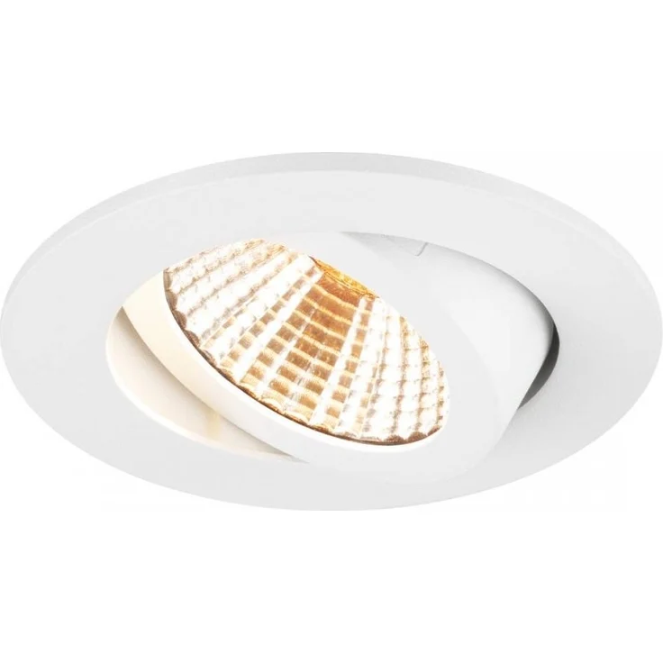 SLV 1007423 NEW TRIA® 68 Deckeneinbauleuchte Dim-to-Warm 38° rund weiß – Bild 3