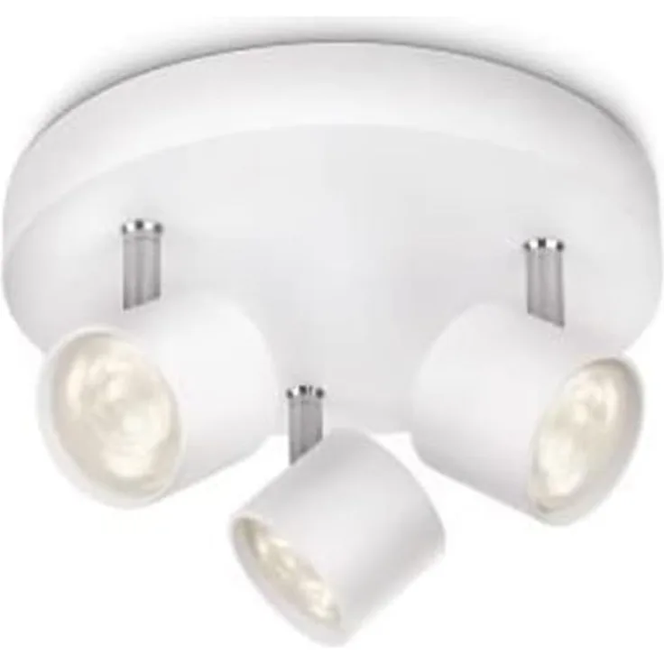 Philips STAR plate/spiral LED white 3x4W SELV