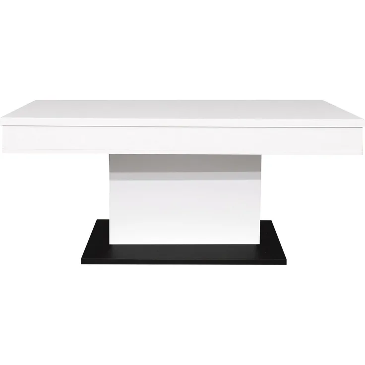Couchtisch Höhenverstellbar Else 1 110x59x60 Holzwerkstoff Ice White