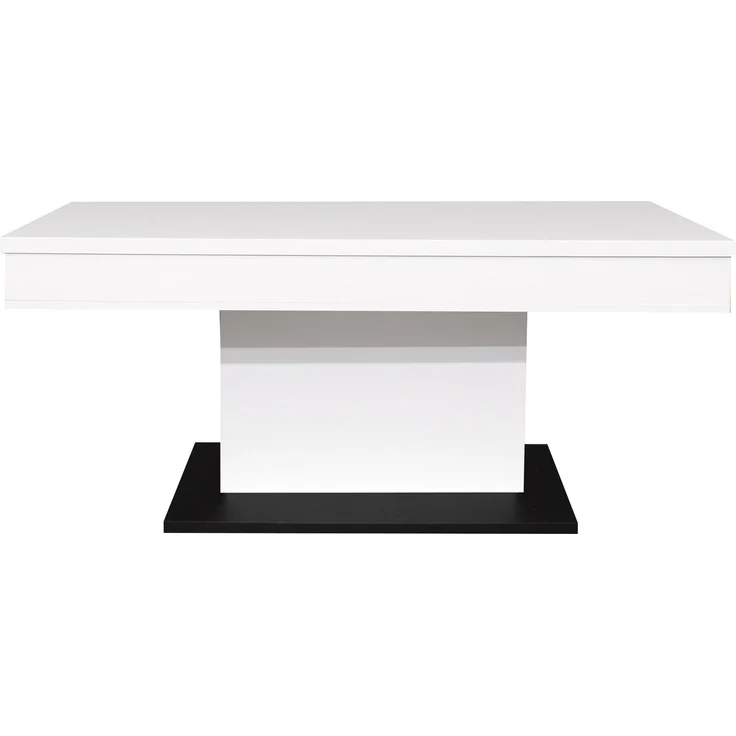 Couchtisch Höhenverstellbar Else 1 110x59x60 Holzwerkstoff Ice White – Bild 1