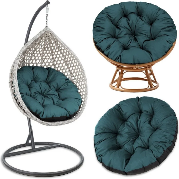 Amazinggirl Sitzkissen Papasansessel Kissen Hängesessel 100cm - Polster für Korbsessel – Bild 1