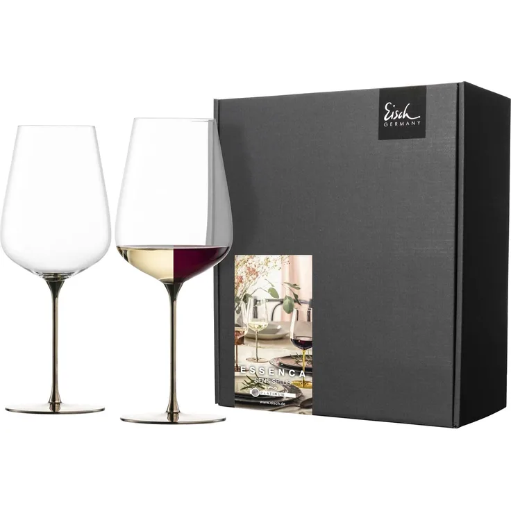 Eisch Essenca SensisPlus Platinum Edition Allround-Weingläser kraftvoll & reichhaltig 2er Set