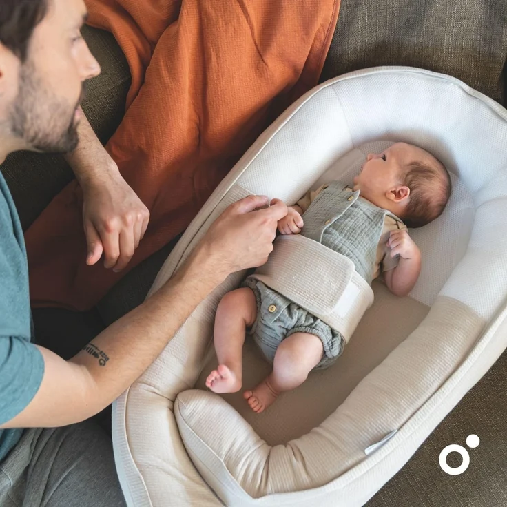 Babymoov doomoo Cocoon Reduzierstück Tetra Jersey Sand – Bild 7